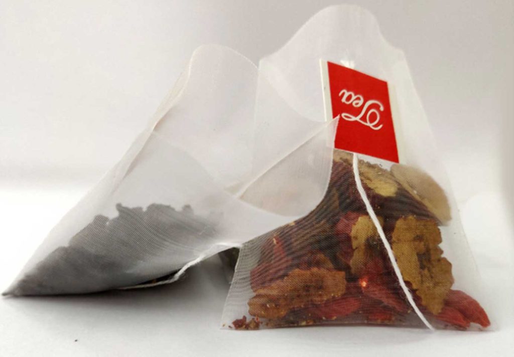 Empty pyramid Tea Bag Professional Mesh Manufacturer Macrokun mesh supplier