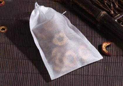 Non-Woven Food-Grade Drawstring Tea Bags