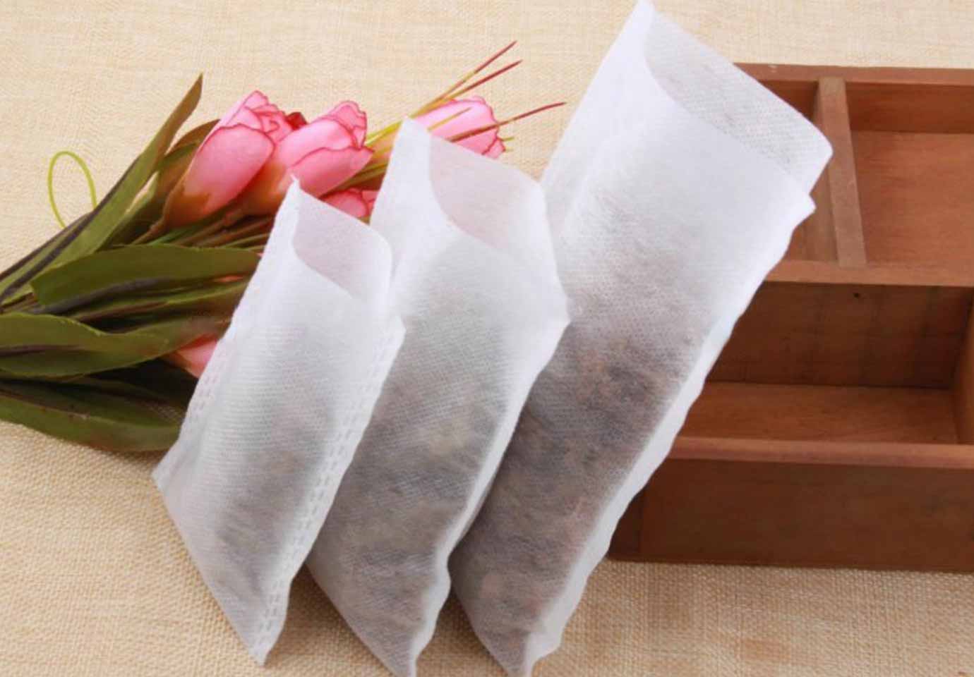 Strong Empty Tea Bags For Tea, Spice & Herbal Powder 50-100pcs