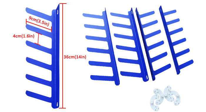 Screen Printing Squeegee Rack