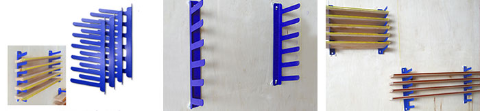 Screen Printing Squeegee Rack