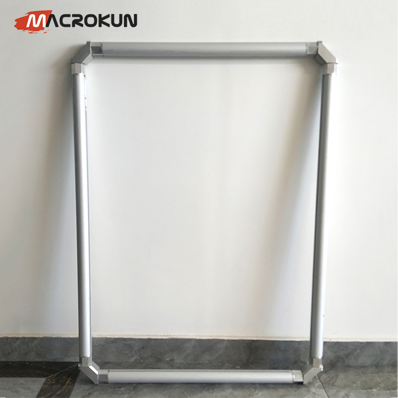 SELF STRETCHED ALUMINUM ROLLER SCREEN FRAME