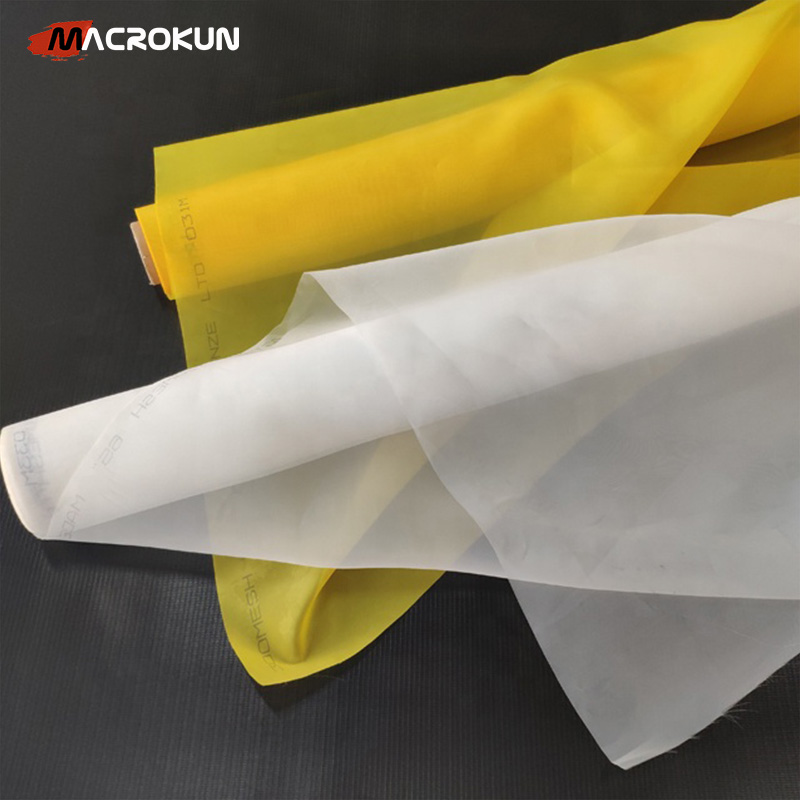 140T(355 mesh) polyester silk screen printing mesh Professional Mesh Manufacturer Macrokun