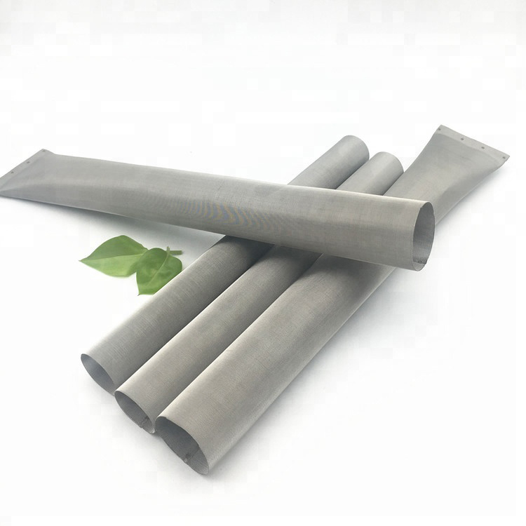 Bolsas de malla de acero inoxidable de grado alimenticio de 25 micras para colofonia