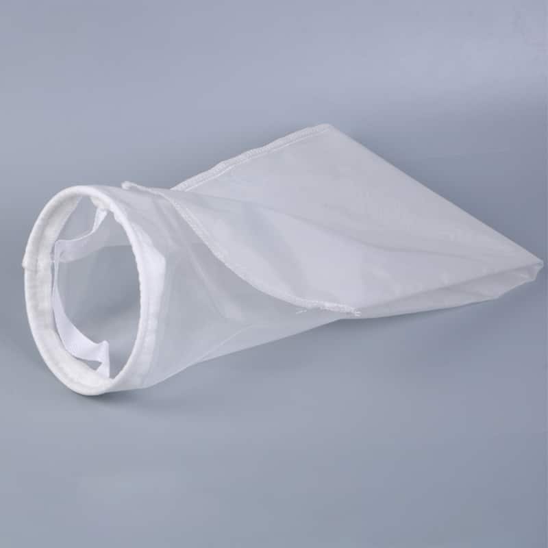 Nylon liquid filter socks with metal ring