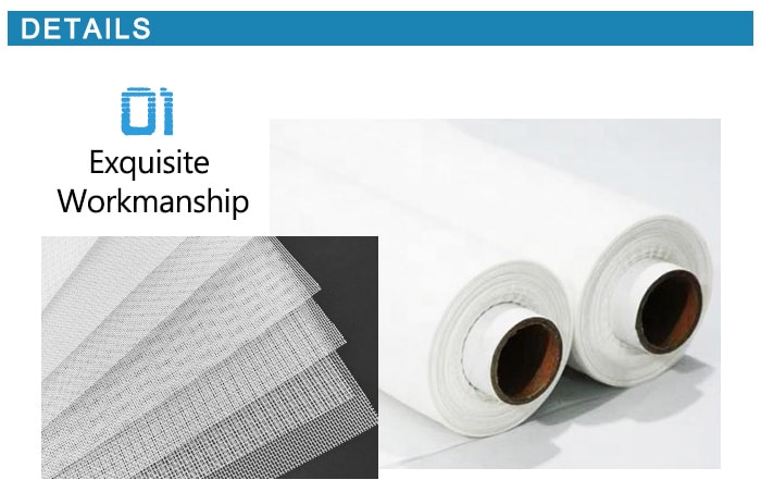 High temperature resistant Polyester filter mesh Wear-resistant