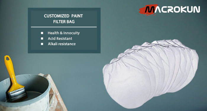 Custom paint Strainer Bag