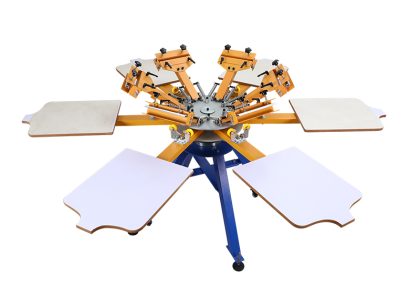 MK606-ESU 6 color 6 stations screen printer
