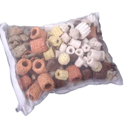 Fish tank filter material mesh bag