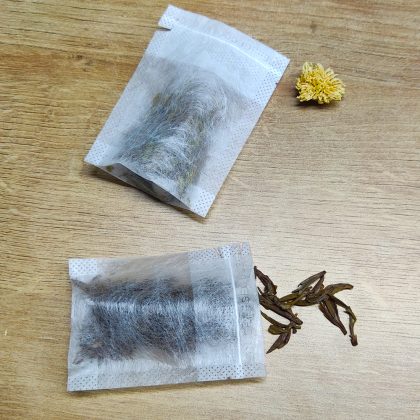 Biodegradable PLA Tea Bag With Drawstring