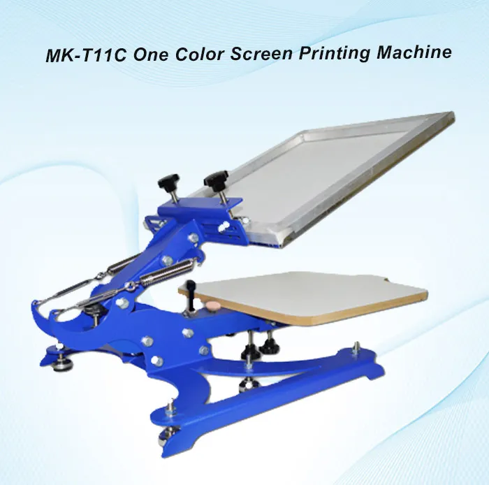 One Color Screen Printing Machine