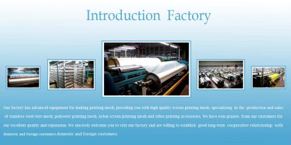 Nylon Mesh Screen Offering Excellent Flow and Strength Balance