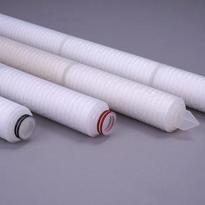 Hydrophilic PTFE Membrane Pleated Filter Cartridges