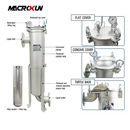 Single Bag Filter Housing Manufacturer for Industrial Liquid Filtration